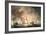 Battle of the Nile, 1st August 1798 at 10Pm, 1834-Thomas Luny-Framed Giclee Print