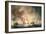 Battle of the Nile, 1st August 1798 at 10Pm, 1834-Thomas Luny-Framed Giclee Print