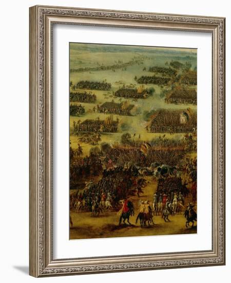 Battle of the Prince of Orange, Detail the Regiments-Pieter Bruegel the Elder-Framed Giclee Print