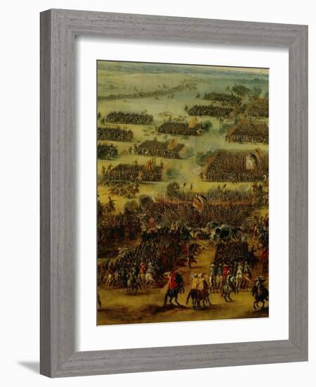 Battle of the Prince of Orange, Detail the Regiments-Pieter Bruegel the Elder-Framed Giclee Print