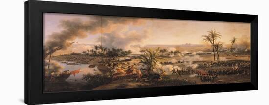 Battle of the Pyramids, 21st July 1798, 1806-Louis Lejeune-Framed Giclee Print