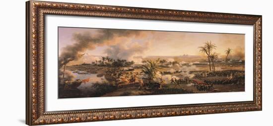 Battle of the Pyramids, 21st July 1798, 1806-Louis Lejeune-Framed Giclee Print