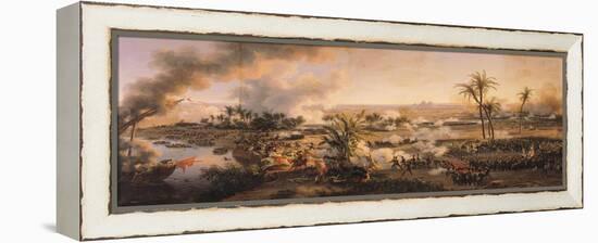 Battle of the Pyramids, 21st July 1798, 1806-Louis Lejeune-Framed Premier Image Canvas