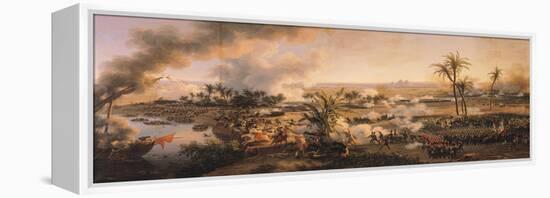 Battle of the Pyramids, 21st July 1798, 1806-Louis Lejeune-Framed Premier Image Canvas