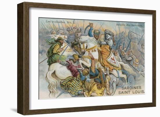 Battle of the Saracens-null-Framed Giclee Print