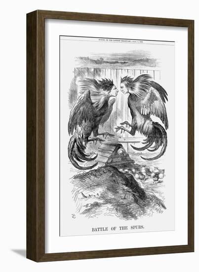 Battle of the Spurs, 1868-John Tenniel-Framed Giclee Print