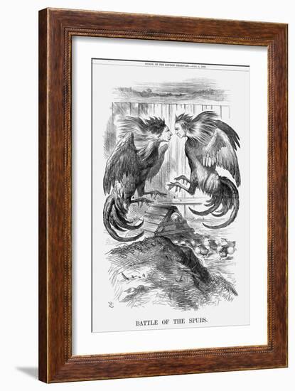 Battle of the Spurs, 1868-John Tenniel-Framed Giclee Print