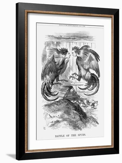 Battle of the Spurs, 1868-John Tenniel-Framed Giclee Print
