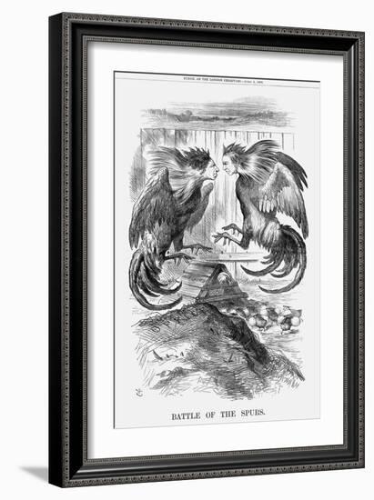 Battle of the Spurs, 1868-John Tenniel-Framed Giclee Print