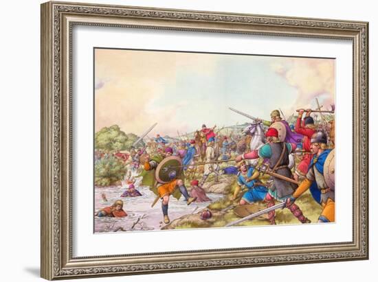 Battle of the Winwaed-Pat Nicolle-Framed Giclee Print