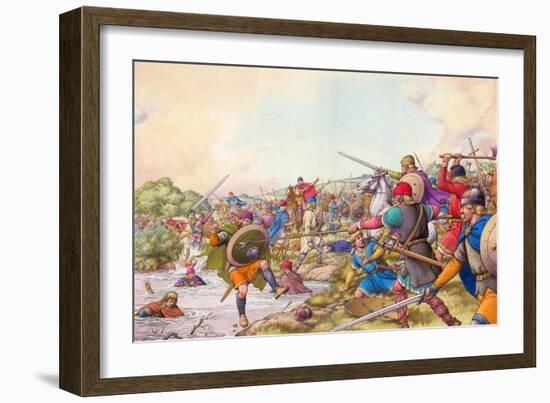 Battle of the Winwaed-Pat Nicolle-Framed Giclee Print