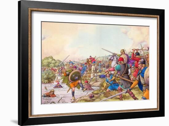 Battle of the Winwaed-Pat Nicolle-Framed Giclee Print