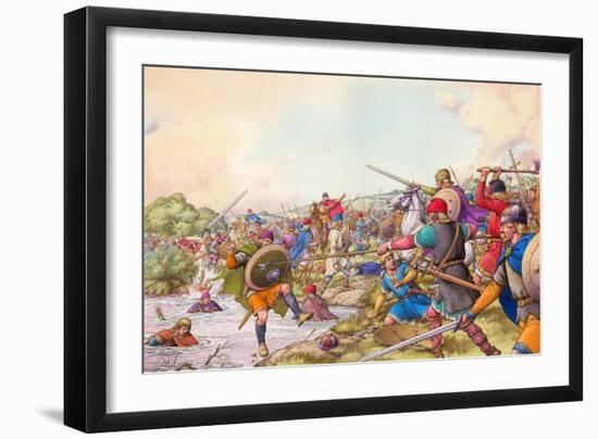 Battle of the Winwaed-Pat Nicolle-Framed Giclee Print