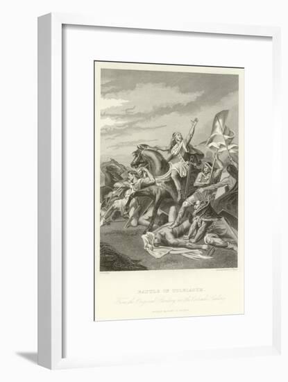 Battle of Tolbiacum-Alphonse Marie de Neuville-Framed Giclee Print