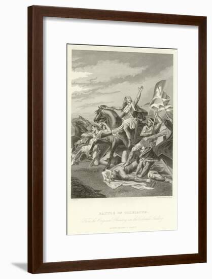 Battle of Tolbiacum-Alphonse Marie de Neuville-Framed Giclee Print