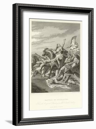 Battle of Tolbiacum-Alphonse Marie de Neuville-Framed Giclee Print