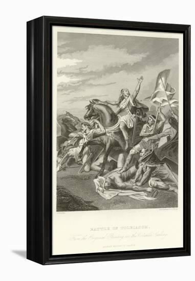 Battle of Tolbiacum-Alphonse Marie de Neuville-Framed Premier Image Canvas