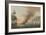 Battle of Trafalgar, 1805-Thomas Whitcombe-Framed Giclee Print