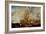 Battle of Trafalgar, 21 October 1805-J. M. W. Turner-Framed Giclee Print