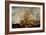 Battle of Trafalgar, 21 October 1805-J. M. W. Turner-Framed Giclee Print
