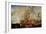 Battle of Trafalgar, 21 October 1805-J. M. W. Turner-Framed Giclee Print