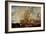 Battle of Trafalgar, 21 October 1805-J. M. W. Turner-Framed Giclee Print