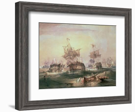 Battle of Trafalgar, 21st October 1805-William John Huggins-Framed Giclee Print