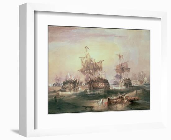 Battle of Trafalgar, 21st October 1805-William John Huggins-Framed Giclee Print