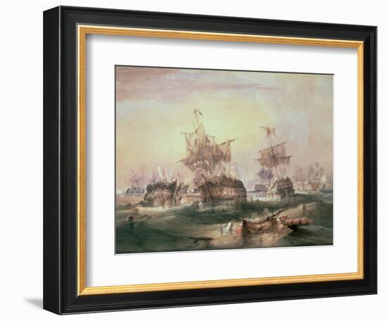 Battle of Trafalgar, 21st October 1805-William John Huggins-Framed Giclee Print