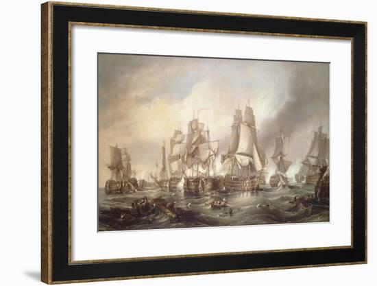 Battle of Trafalgar, October 21, 1805, Spain-null-Framed Giclee Print
