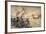 Battle of Tsushima Between Russian and Japanese Fleets, May 1905-null-Framed Giclee Print