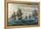 Battle of Virginia Capes-V. Zveg-Framed Stretched Canvas