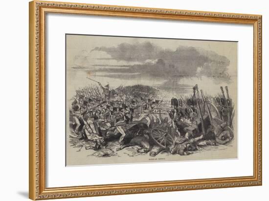 Battle of Vittoria-null-Framed Giclee Print