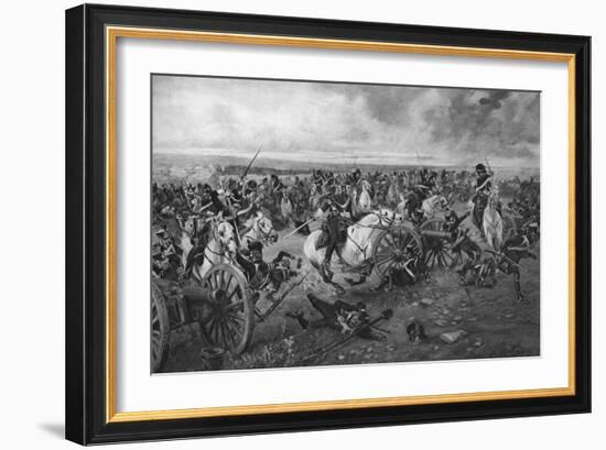 Battle of Waterloo, 1815-Henri-Louis Dupray-Framed Premium Giclee Print