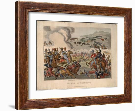 Battle of Waterloo, 1816-Denis Dighton-Framed Giclee Print