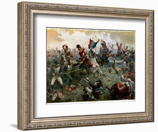 Battle of Waterloo, 18th June 1815, 1898-William Holmes Sullivan-Framed Giclee Print