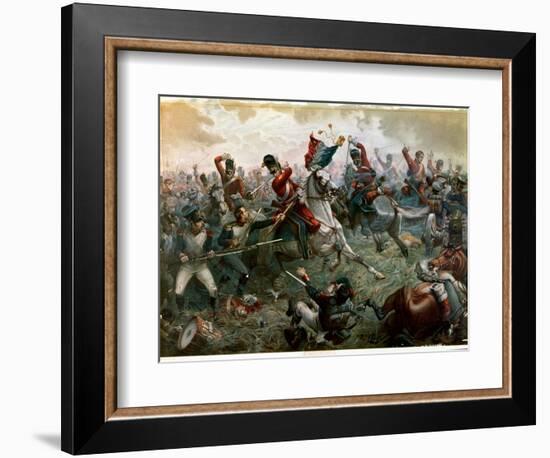 Battle of Waterloo, 18th June 1815, 1898-William Holmes Sullivan-Framed Giclee Print