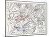 Battle of Waterloo, 18th June 1815, Sheet 1st-Alexander Keith Johnston-Mounted Giclee Print