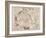 Battle of Waterloo, Map of the Battlefield, Engraved by Jacowick, 1816-Willem Benjamin Craan-Framed Giclee Print