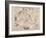 Battle of Waterloo, Map of the Battlefield, Engraved by Jacowick, 1816-Willem Benjamin Craan-Framed Giclee Print