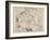 Battle of Waterloo, Map of the Battlefield, Engraved by Jacowick, 1816-Willem Benjamin Craan-Framed Giclee Print