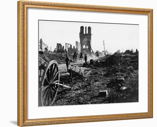 Battle of Ypres 1918-Robert Hunt-Framed Photographic Print