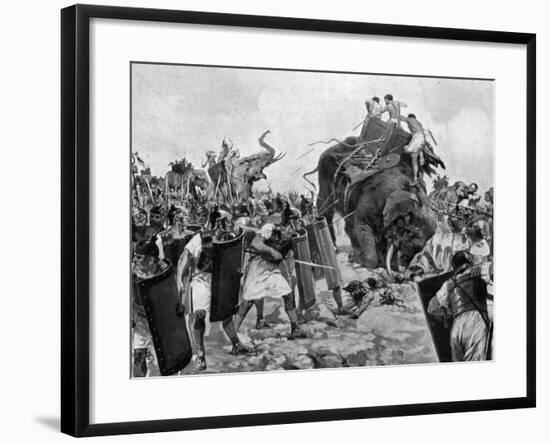 Battle of Zama During Second Punic War-null-Framed Photographic Print