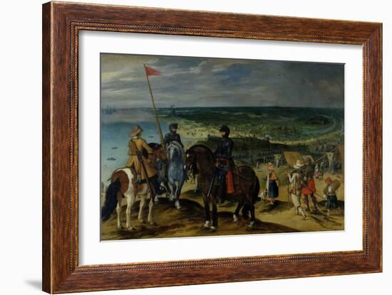 Battle Scene, 1601-15-Sebastian Vrancx-Framed Giclee Print