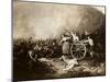 Battle Scene with Molly Pitcher-null-Mounted Giclee Print