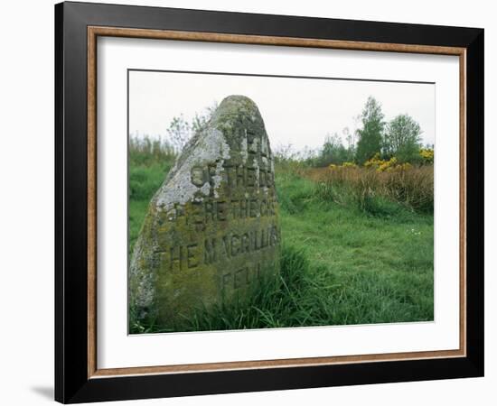 Battle Site, Culloden Moor, Highland Region, Scotland, United Kingdom-Adam Woolfitt-Framed Photographic Print