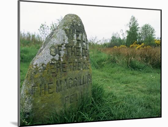 Battle Site, Culloden Moor, Highland Region, Scotland, United Kingdom-Adam Woolfitt-Mounted Photographic Print