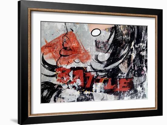 Battle-Dan Monteavaro-Framed Giclee Print