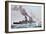 Battlecruiser HMS Lion Coming into Action, Battle of Jutland 31 May - 1 June 1916-null-Framed Giclee Print