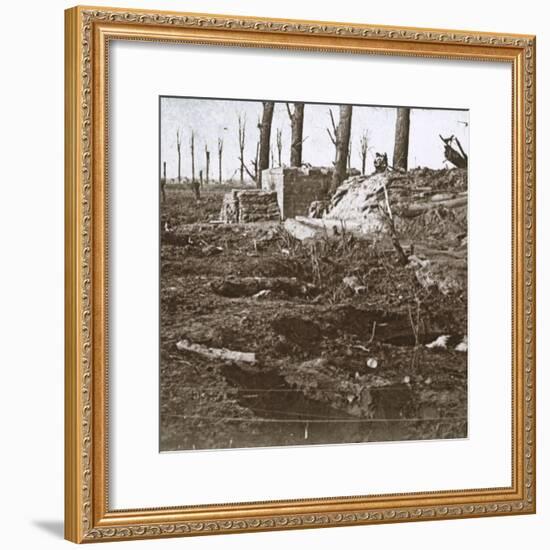 Battlefield, c1914-c1918-Unknown-Framed Photographic Print